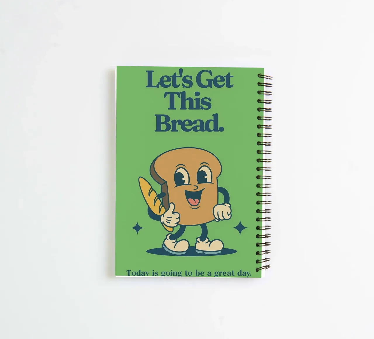 Let's Get This Bread spiral notebook by oneroad