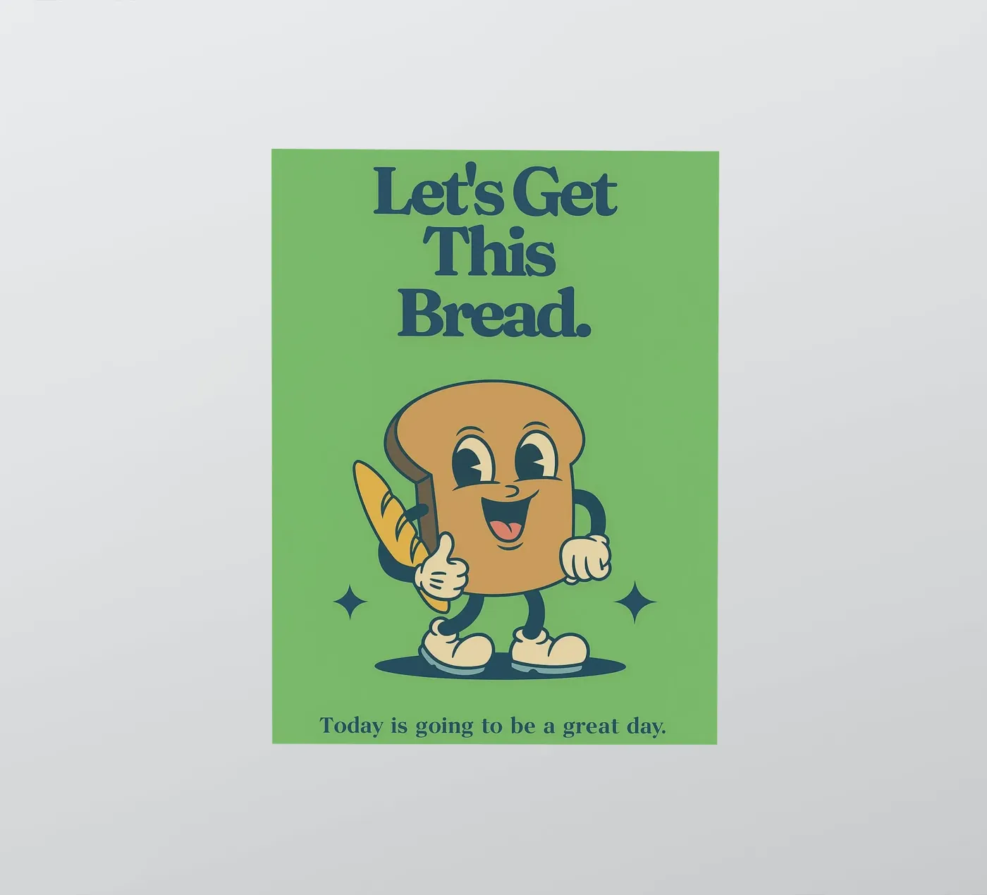 Let's Get This Bread adesivo da oneroad