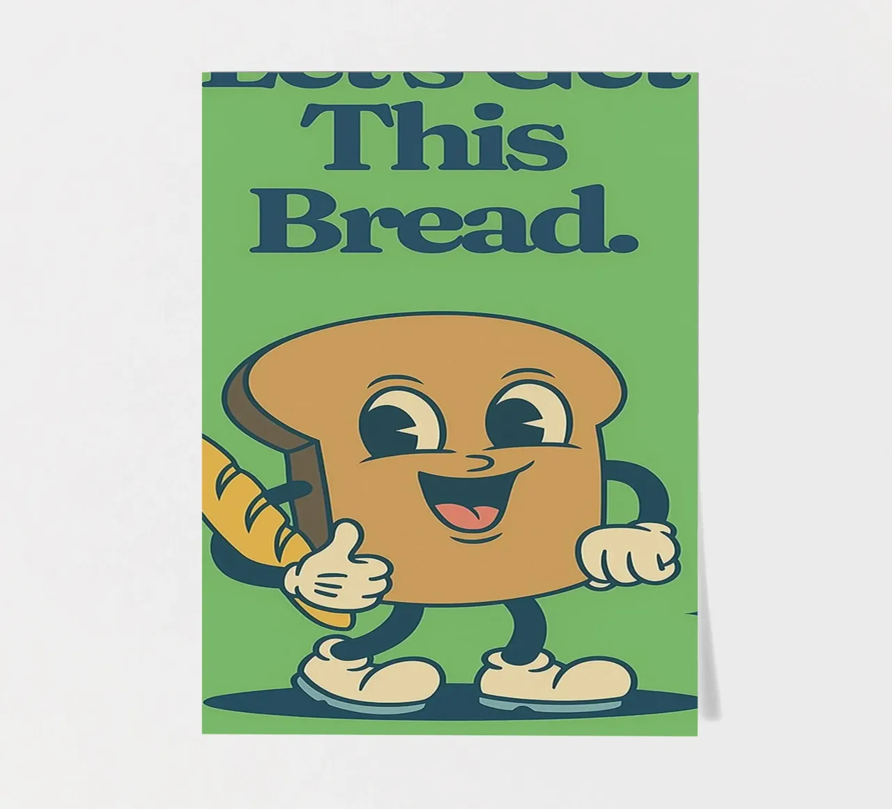 Let's Get This Bread sticker sheet by oneroad