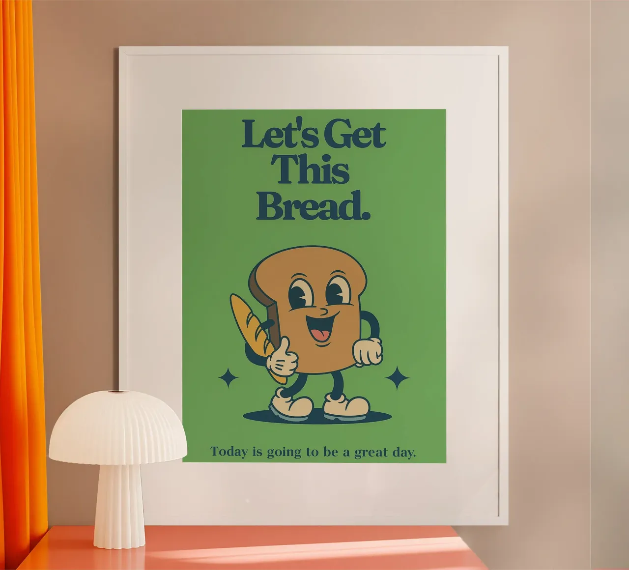 Let's Get This Bread hahnemühle by oneroad