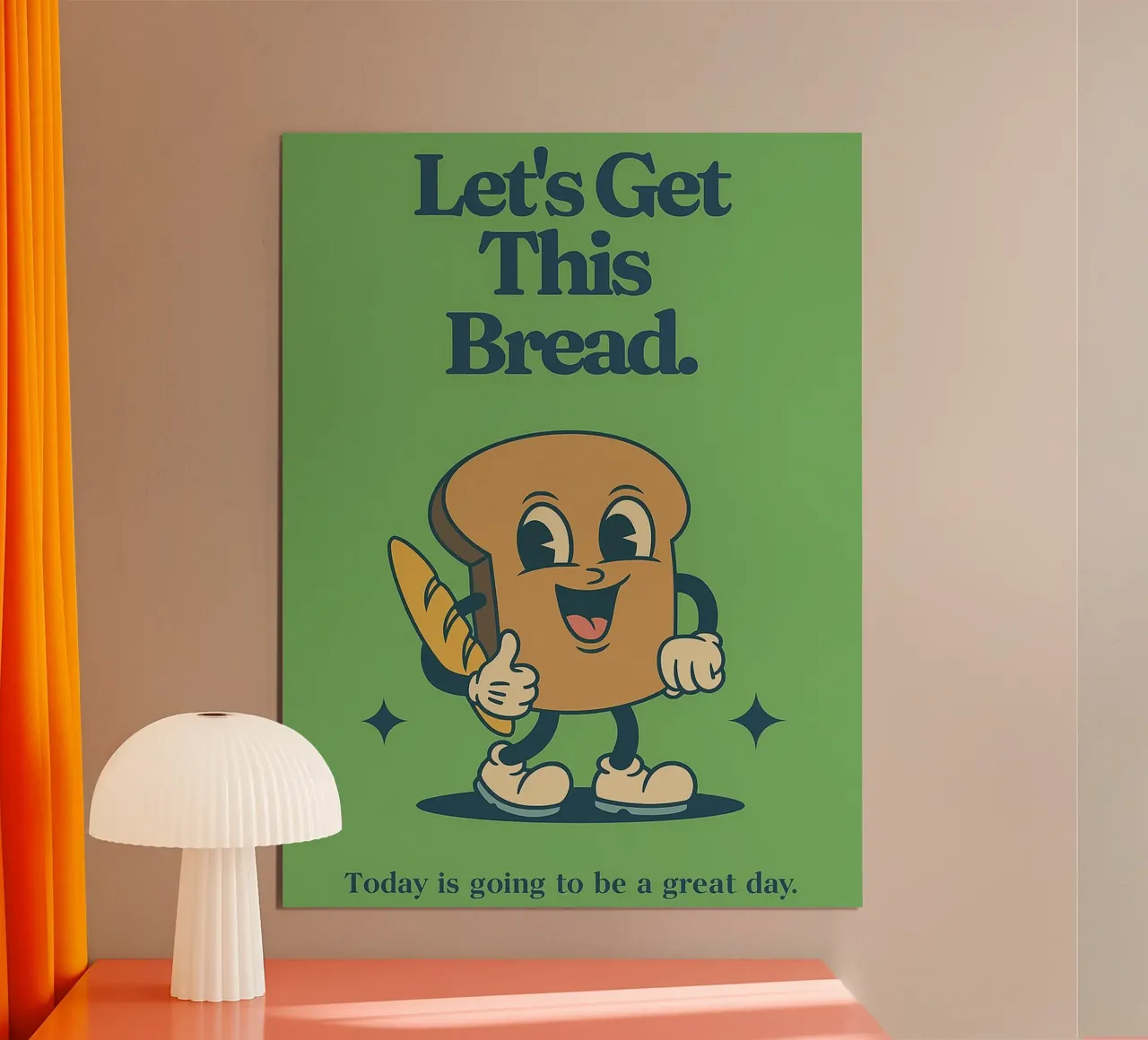 Let's Get This Bread hahnemühle by oneroad