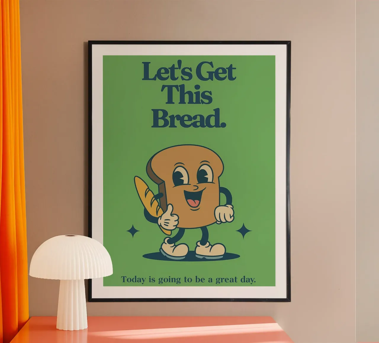 Let's Get This Bread hahnemühle by oneroad
