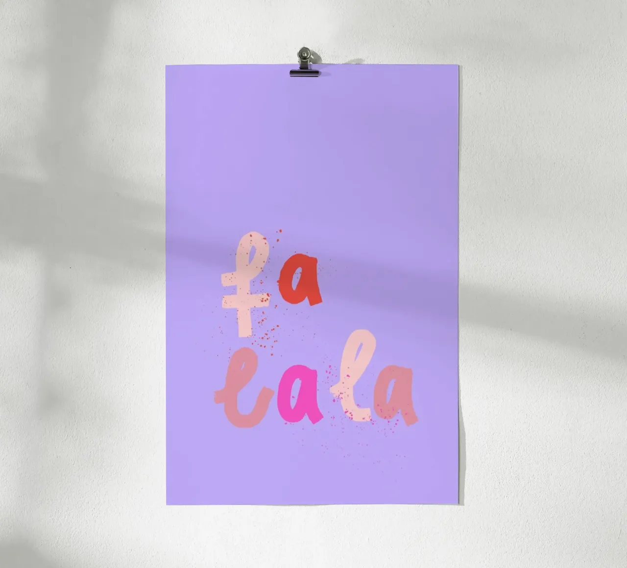 Falalala. poster da KRUTH DESIGN