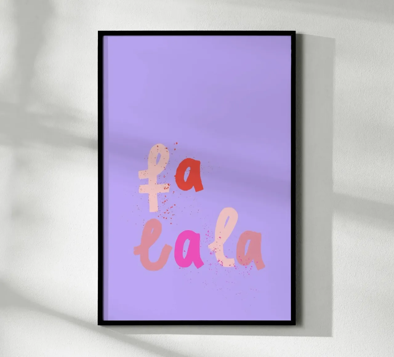 Falalala. poster da KRUTH DESIGN