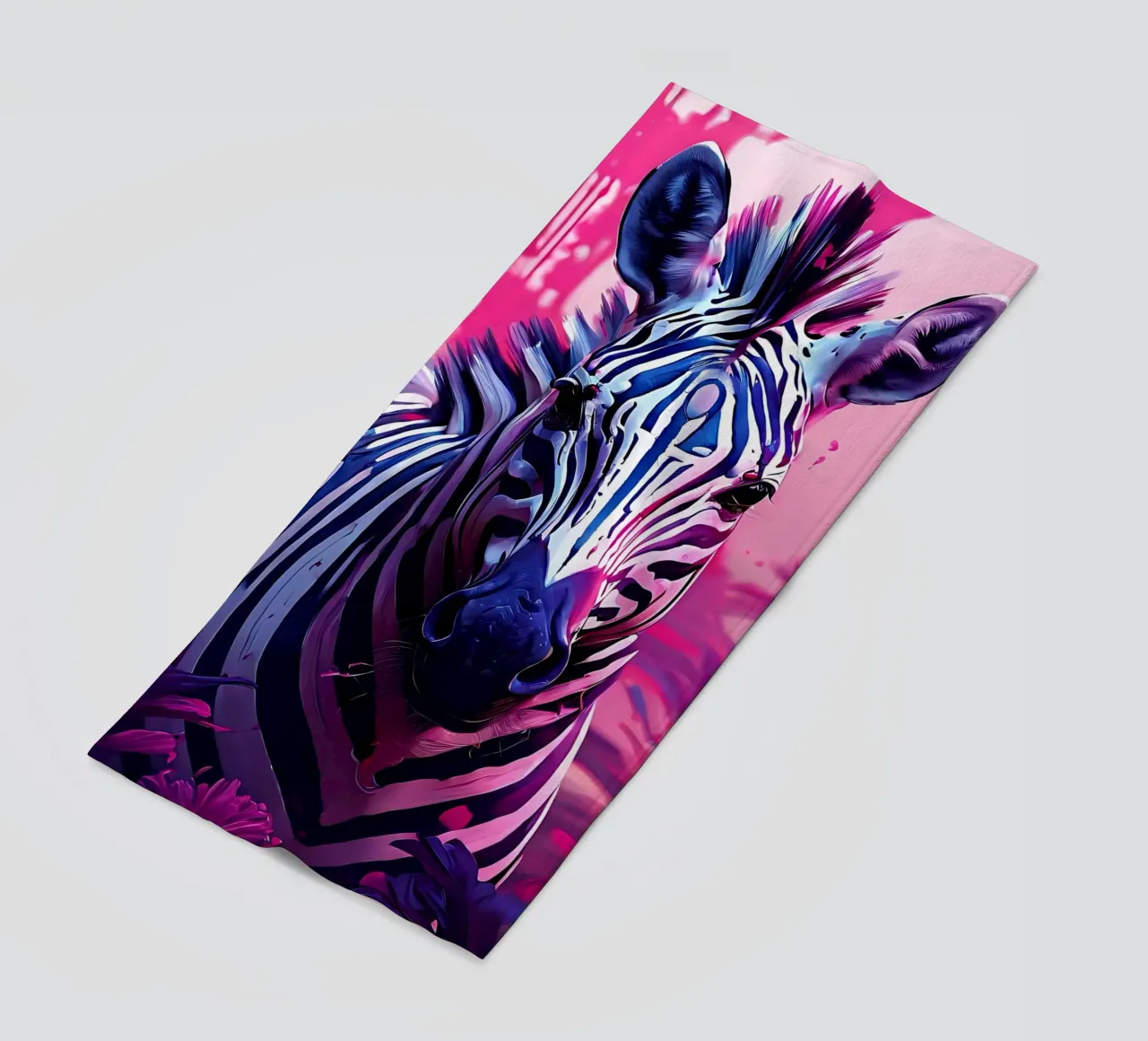 Stile_Zebra_H_1 telo mare da Tierisch bunt by LK