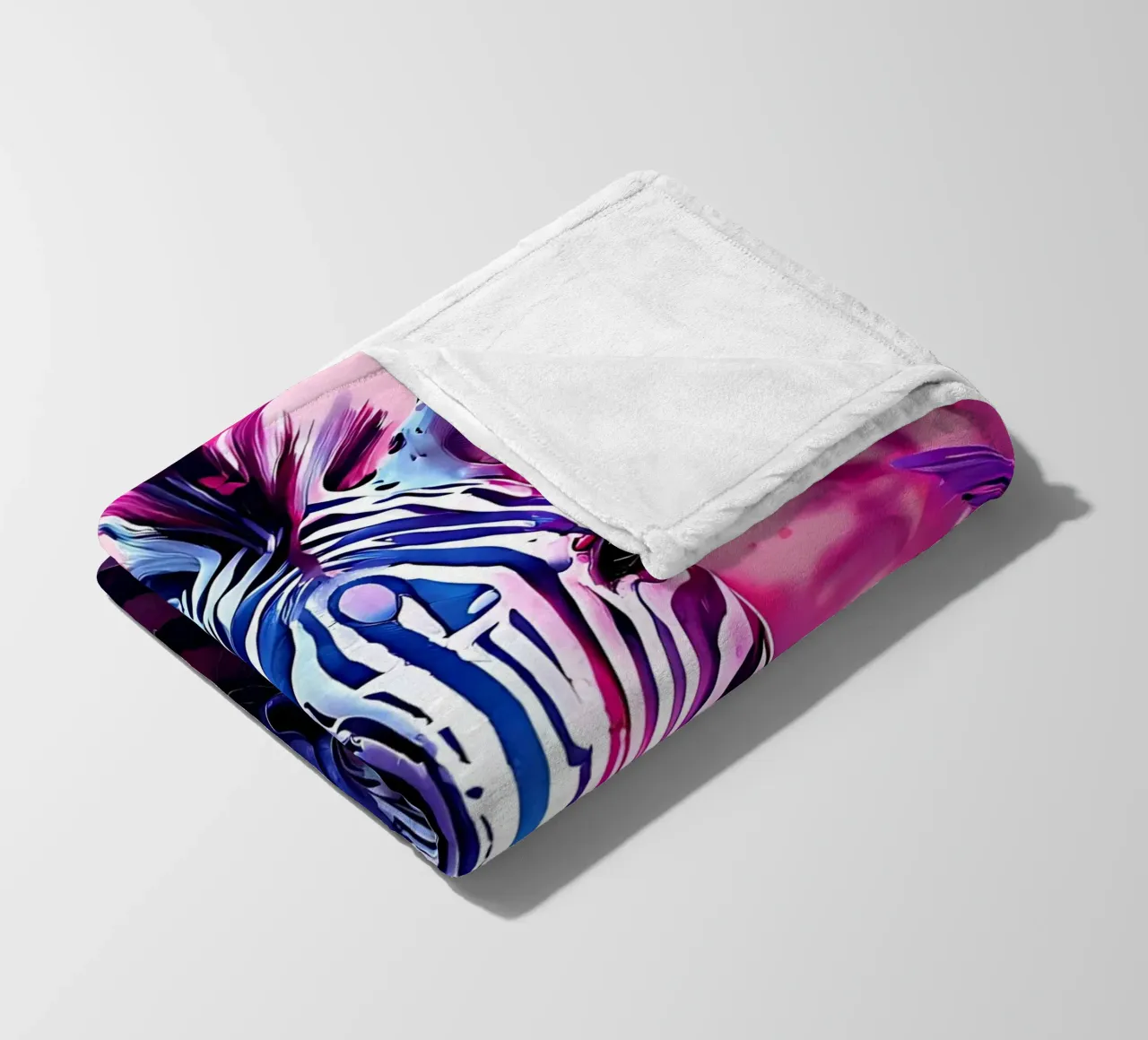Stile_Zebra_H_1 coperta in pile da Tierisch bunt by LK