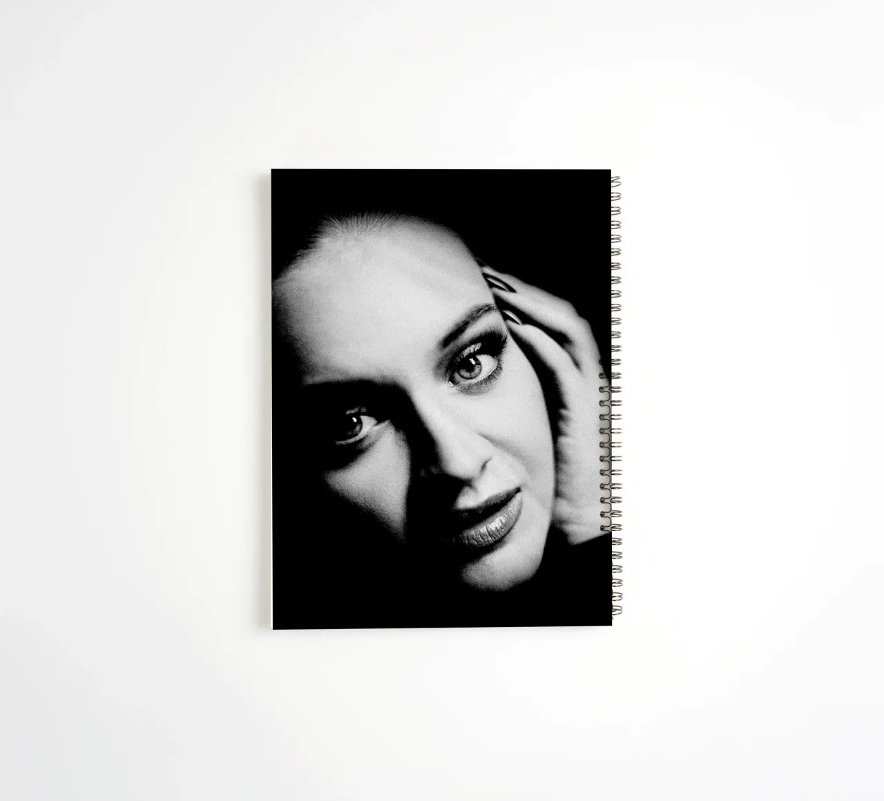 Kelsea Ballerini PATTERNS Face spiral notebook by carleemiller