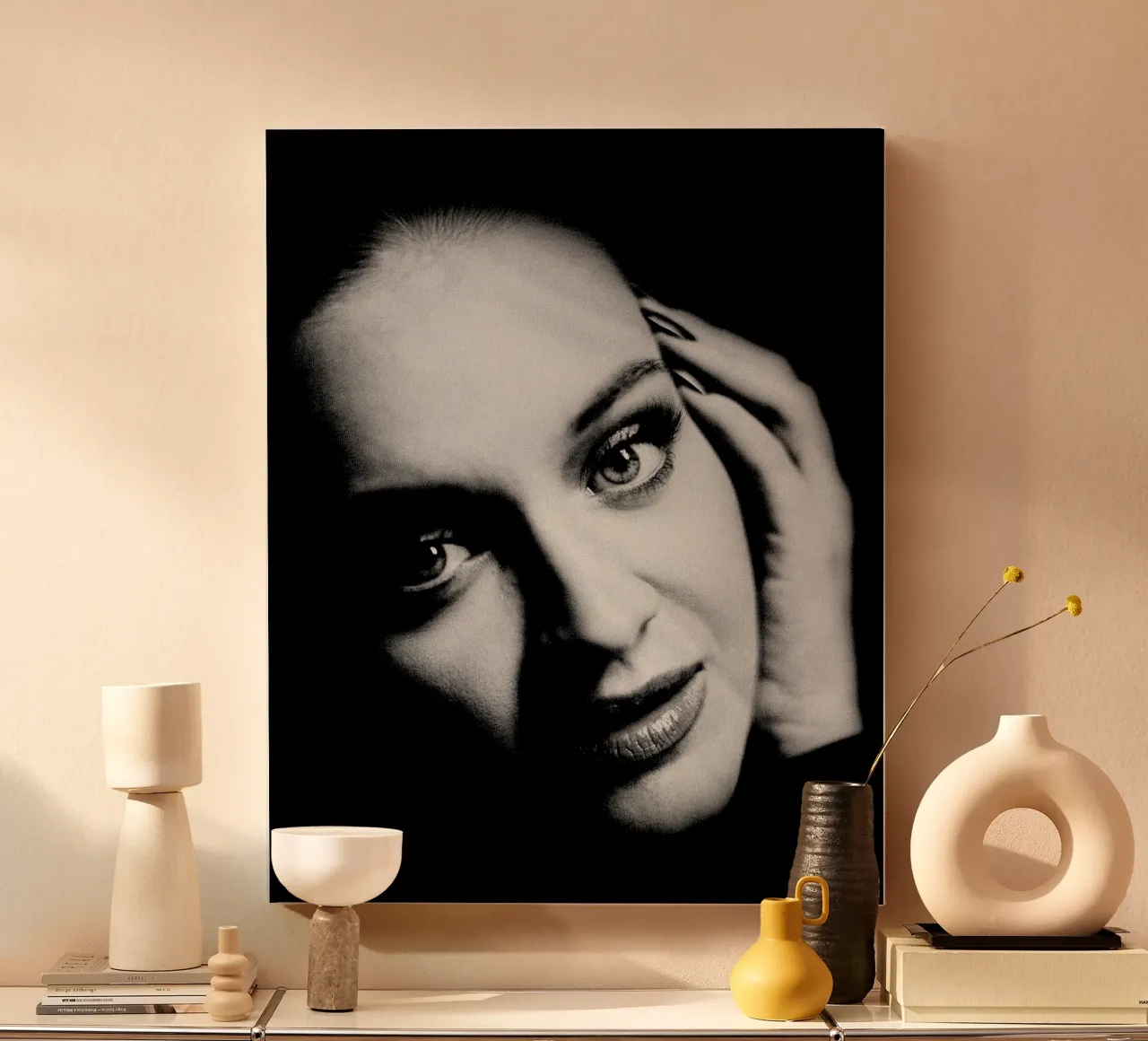 Kelsea Ballerini PATTERNS Face canvas by carleemiller