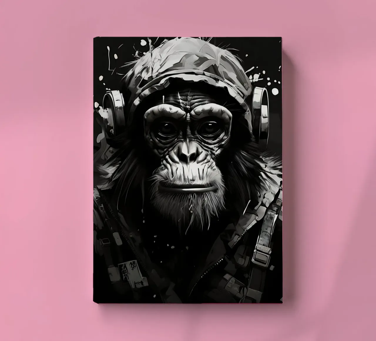 Monkey_Style_I_1 notebook by Tierisch bunt by LK
