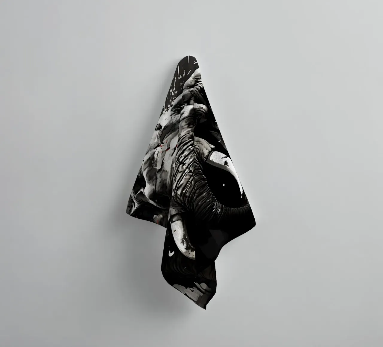 Elephant_Style_I_1 towel by Tierisch bunt by LK