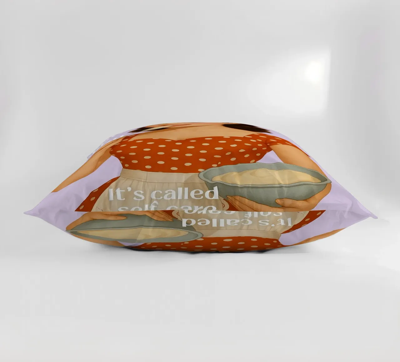 Licked the Spoon Kitchen decorative cushion by oneroad