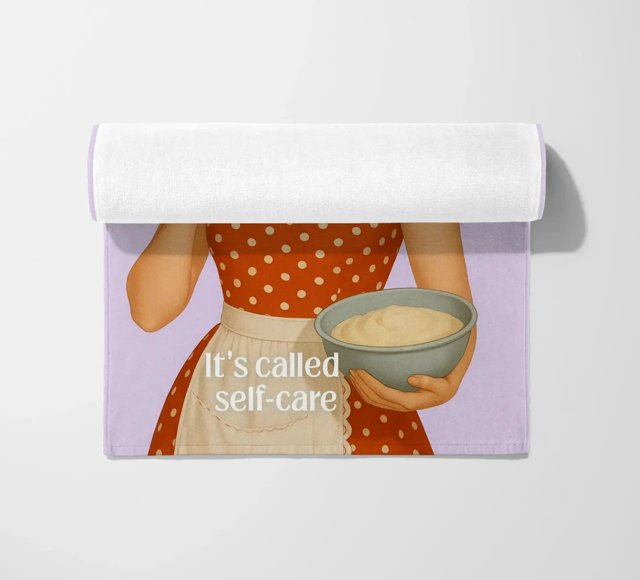 Licked the Spoon Kitchen beach towel by oneroad