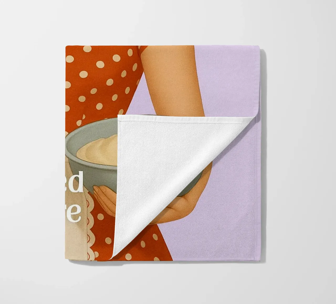 Licked the Spoon Kitchen beach towel by oneroad