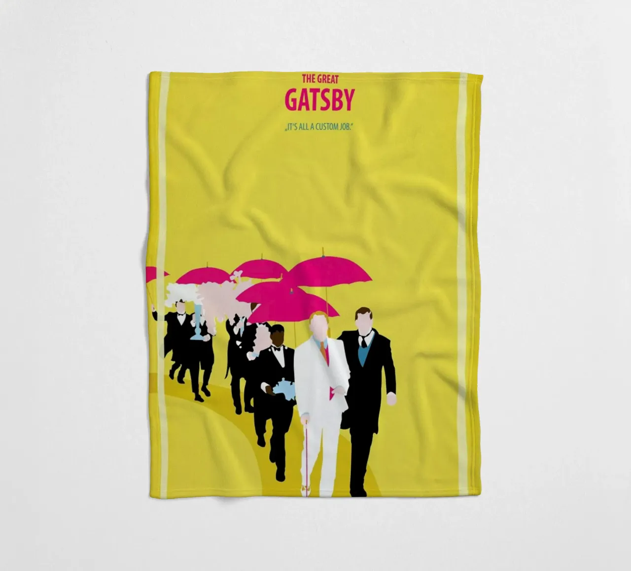 The great Gatsby coperta in pile da Fräulein Fisher