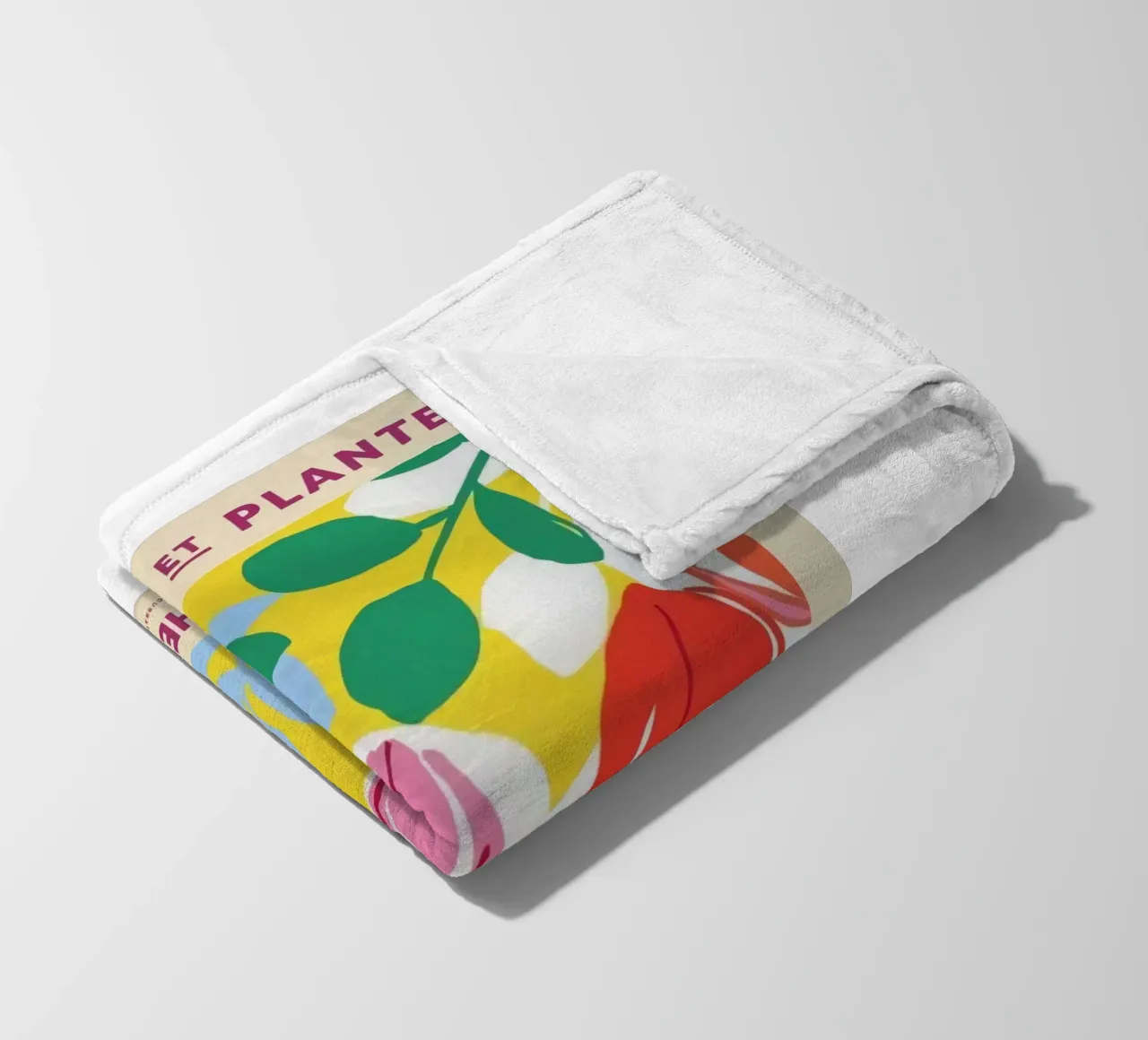 Fiori e piante Helsinki coperta in pile da Jose