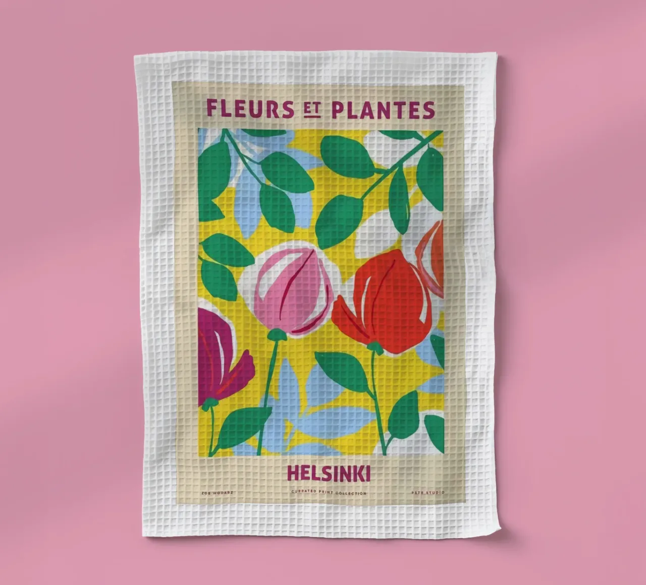Fiori e piante Helsinki canovaccio da cucina da Jose