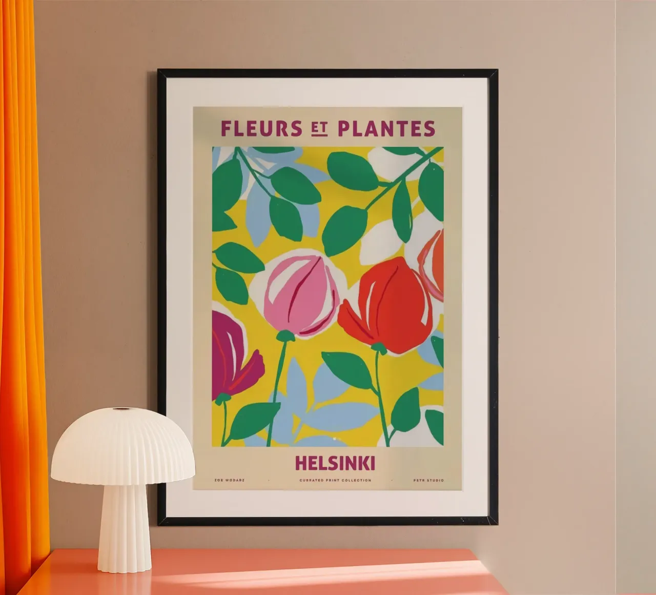 Fiori e piante Helsinki carta hahnemühle da Jose