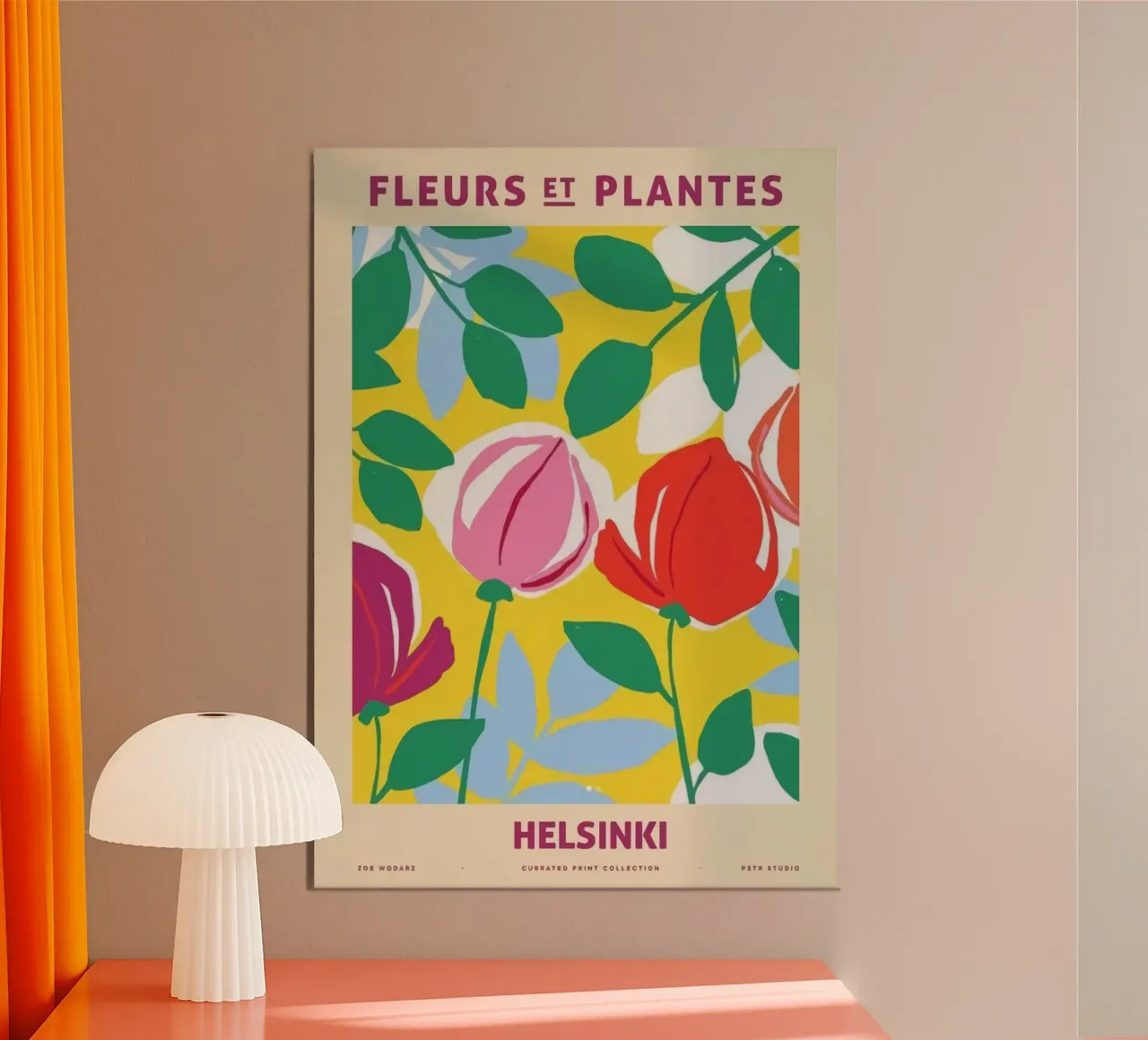Fiori e piante Helsinki carta hahnemühle da Jose