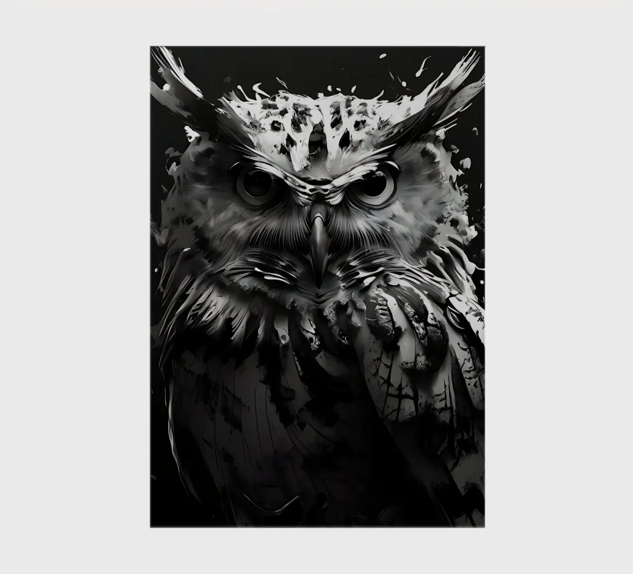 Owl_style_I_1 notebook by Tierisch bunt by LK