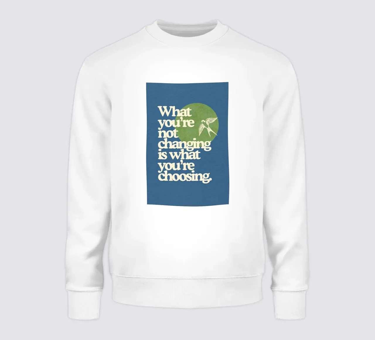 La vita è una scelta felpa da art quots shop