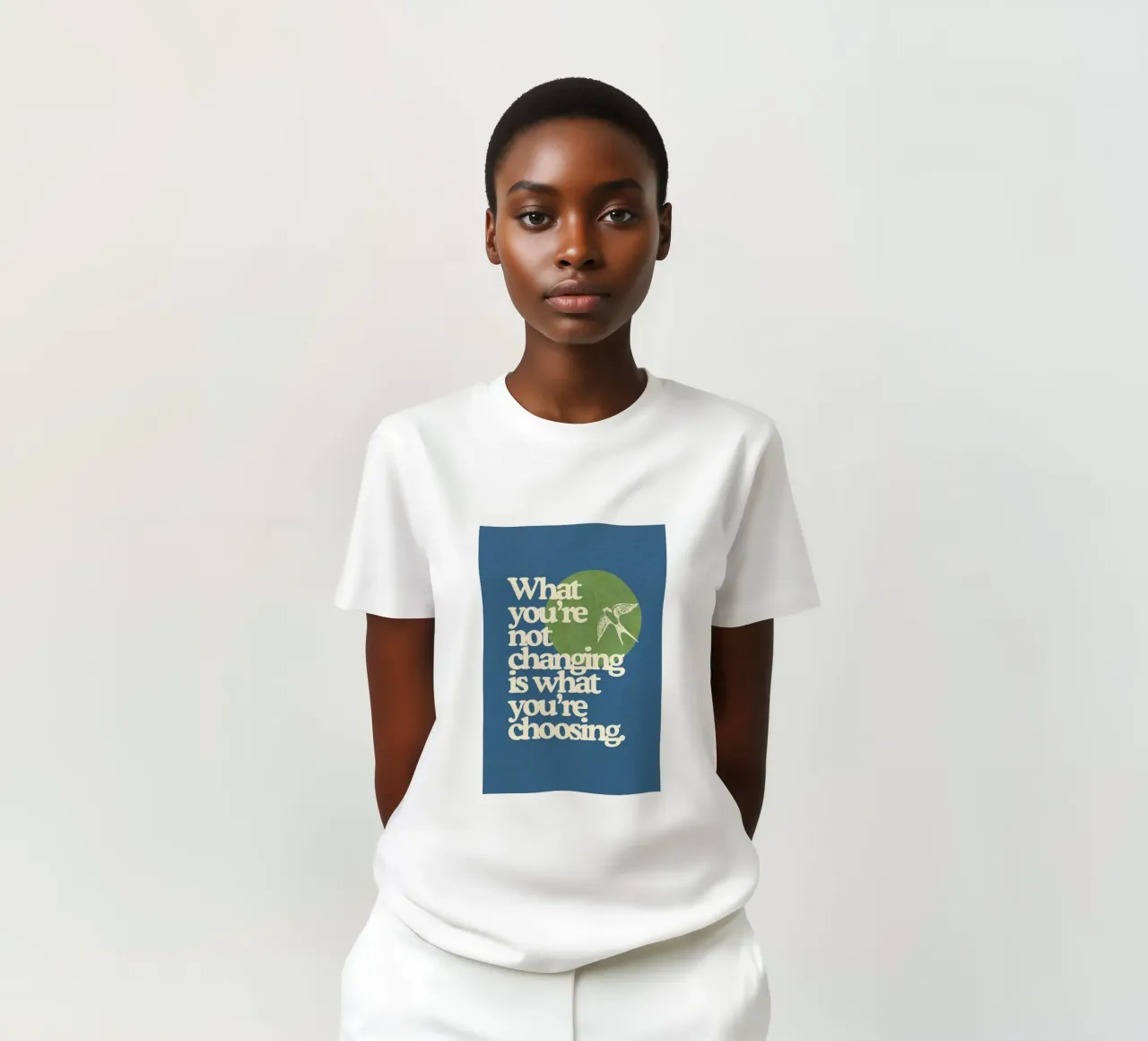 La vita è una scelta t-shirt da art quots shop