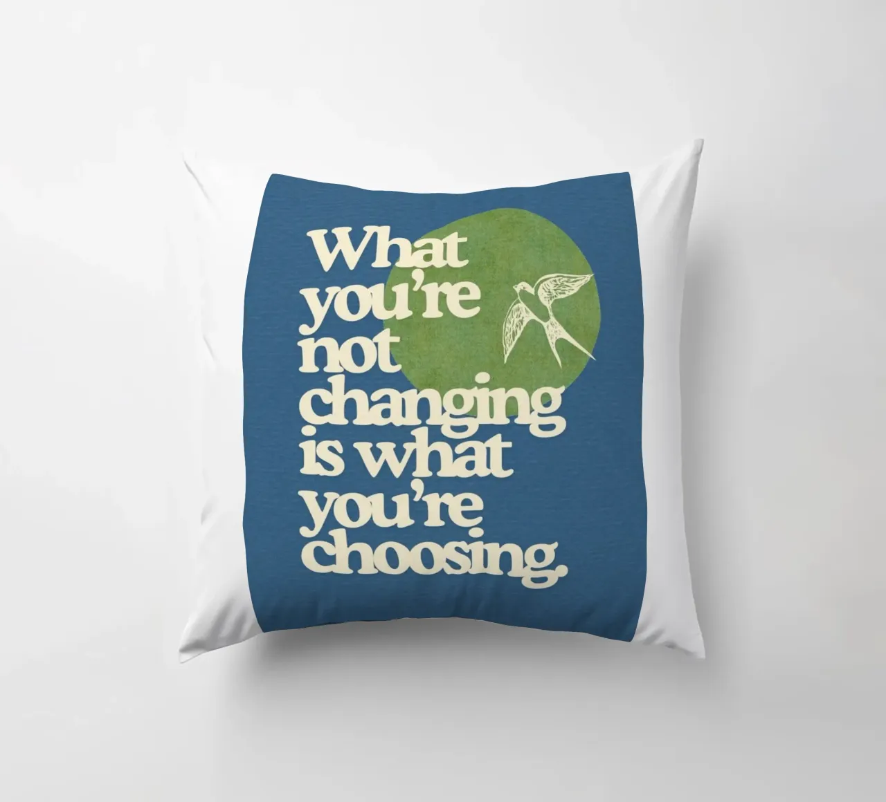 La vita è una scelta cuscino da art quots shop