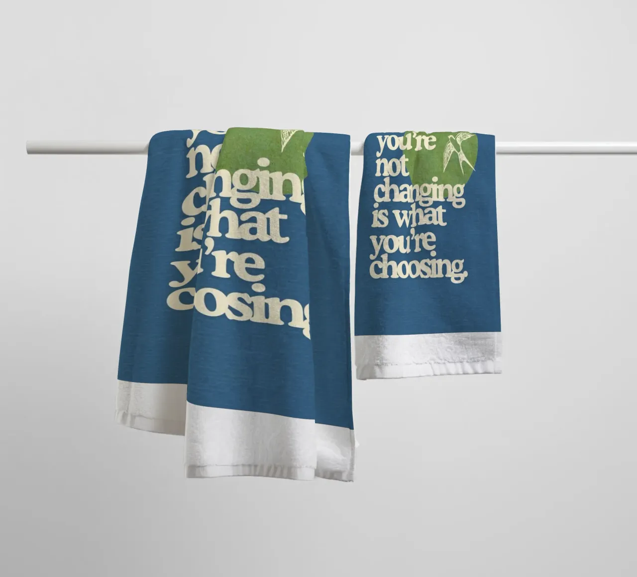 La vita è una scelta asciugamano da bagno da art quots shop