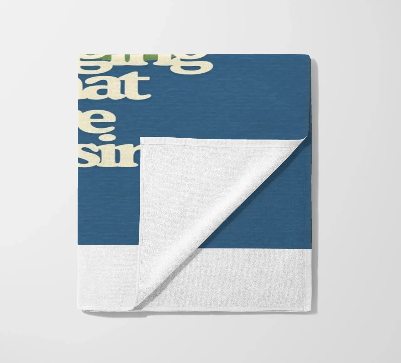 La vita è una scelta telo mare da art quots shop