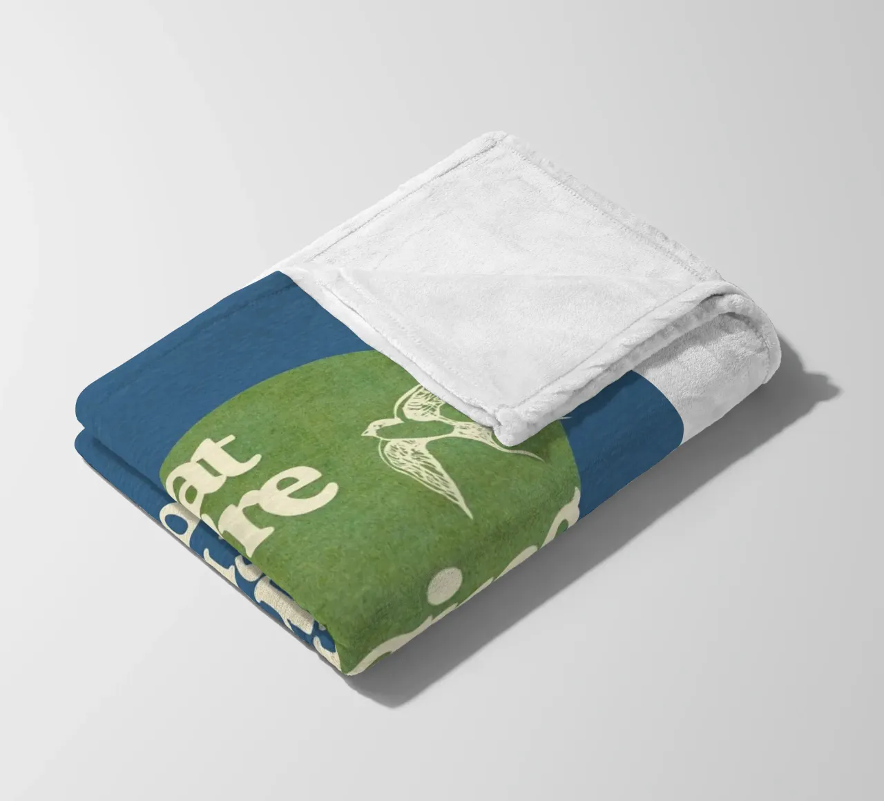 La vita è una scelta coperta in pile da art quots shop