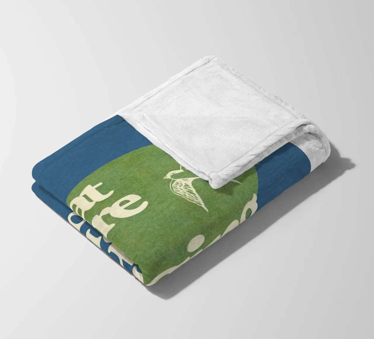La vita è una scelta coperta in pile da art quots shop