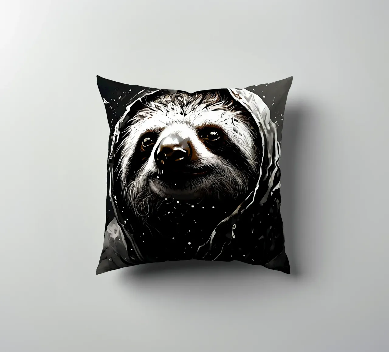 Bradipo_Stile_I_1 cuscino da Tierisch bunt by LK