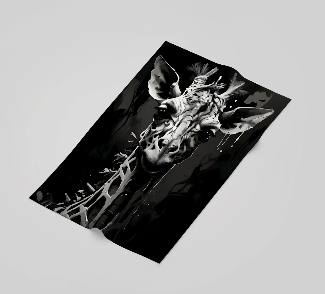 Giraffa_Stile_I_1 telo mare da Tierisch bunt by LK
