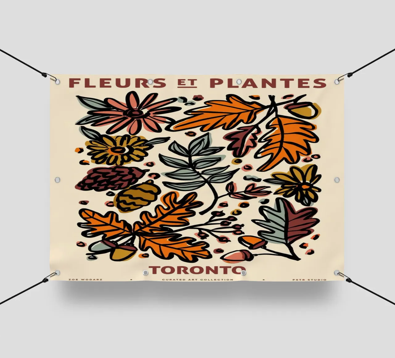 Fiori e piante Toronto telo in pvc da Jose