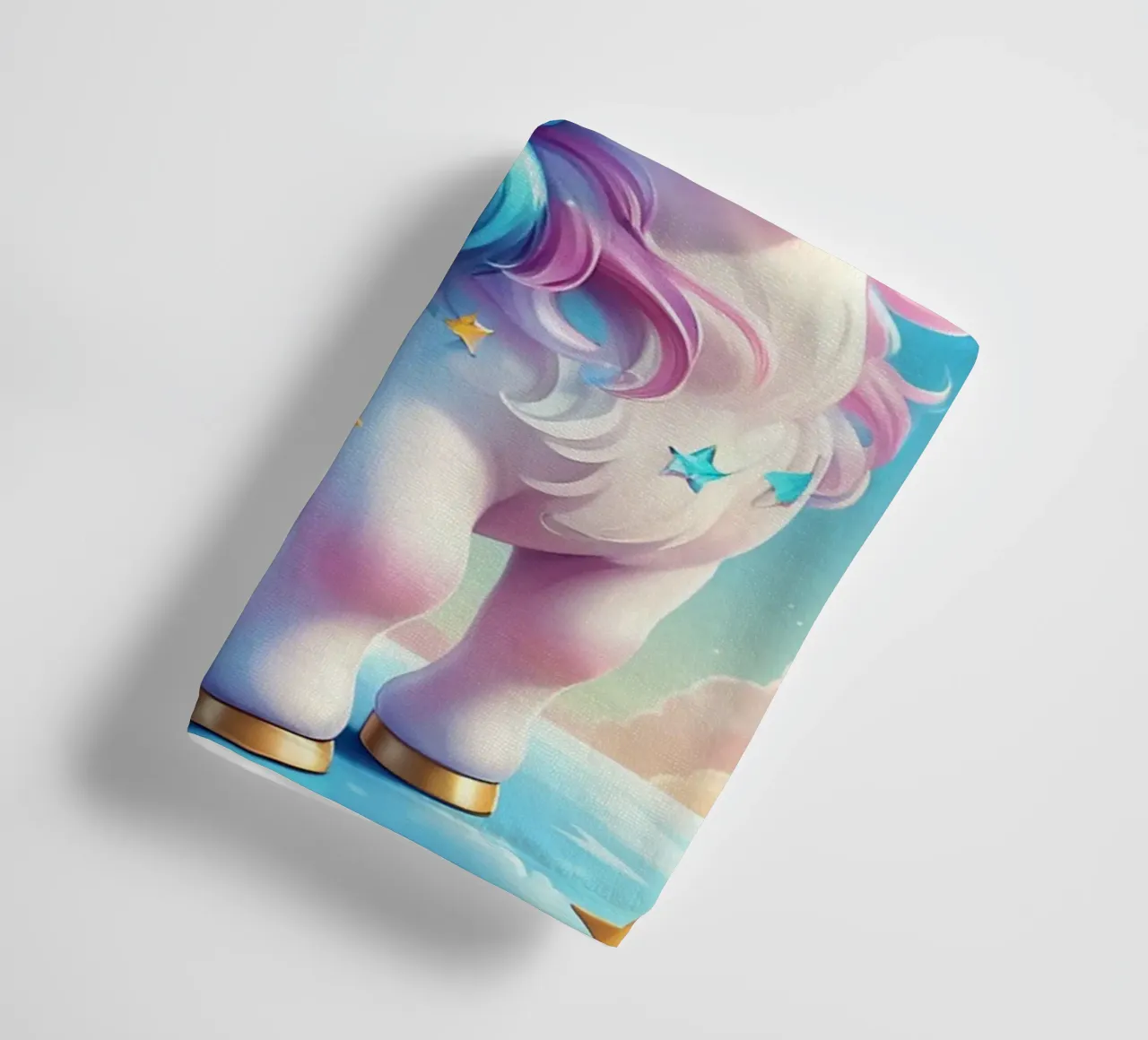 Unicorn Love towel by Cute Art