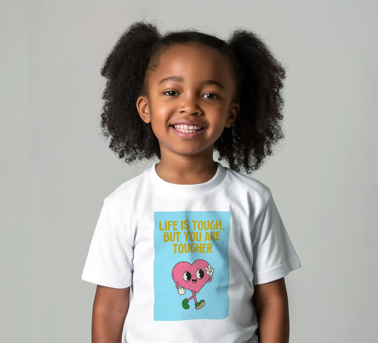 La vita è dura, ma voi lo siete di più t-shirt bambini da oneroad