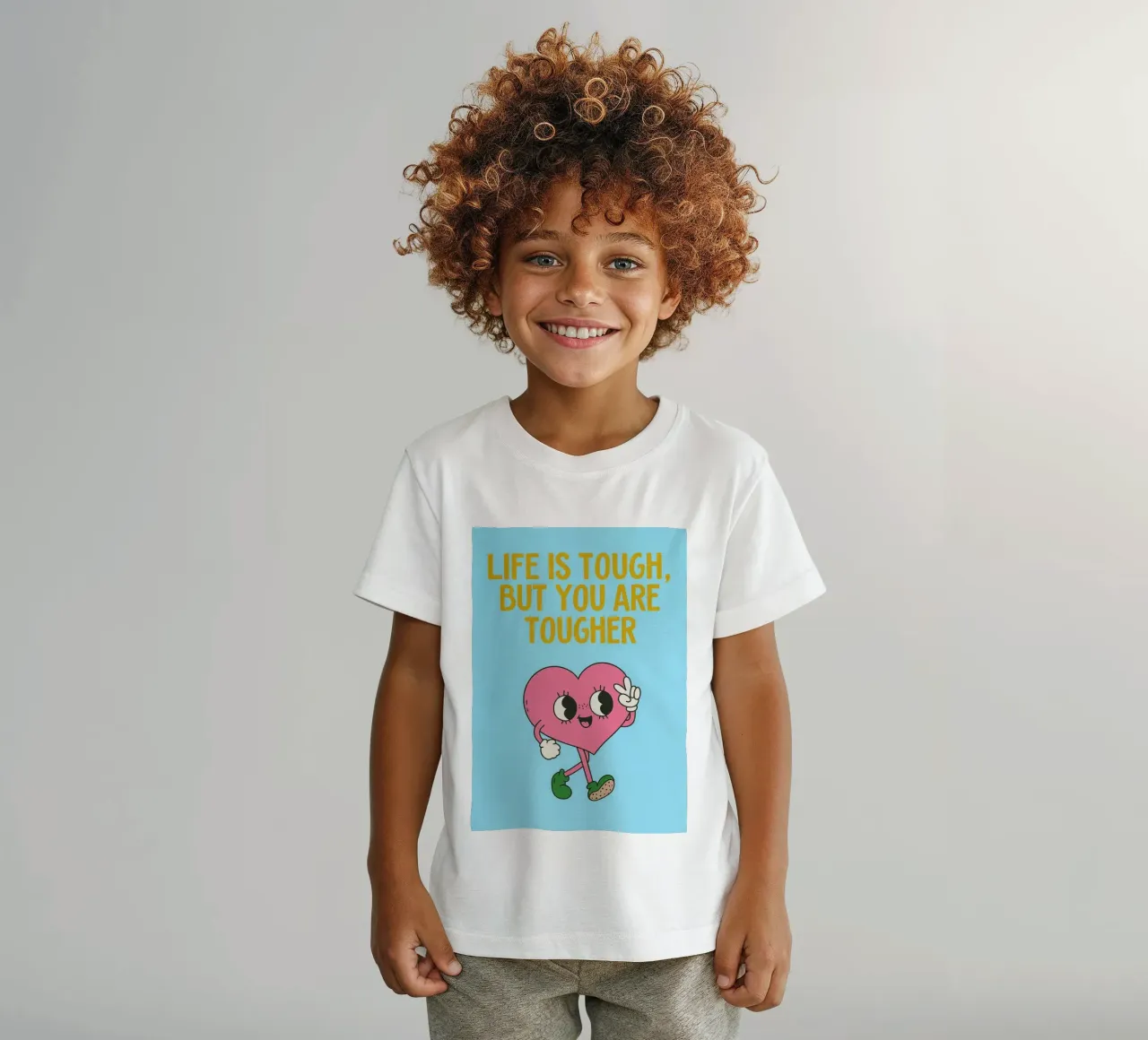 La vita è dura, ma voi lo siete di più t-shirt bambini da oneroad