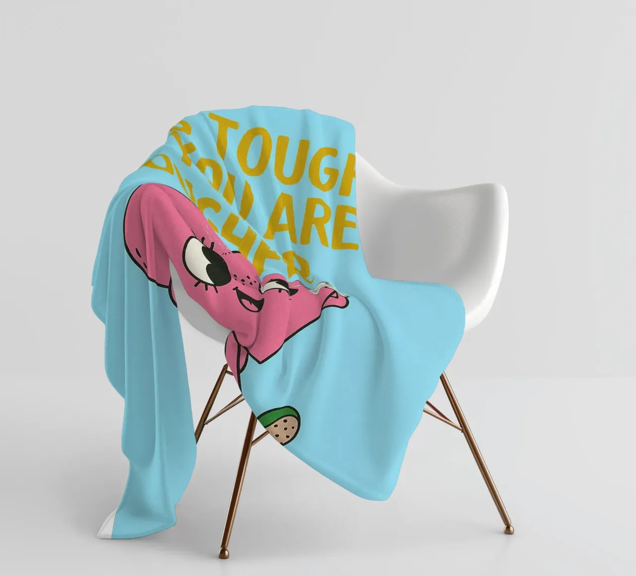La vita è dura, ma voi lo siete di più coperta in pile da oneroad