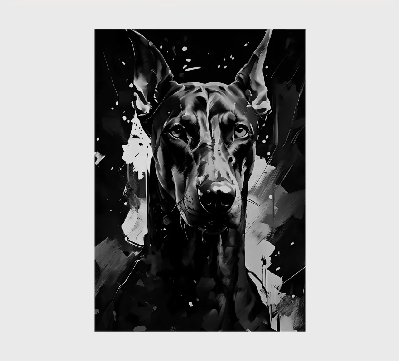 Cane, Doberman_style_I_1 diario da Tierisch bunt by LK