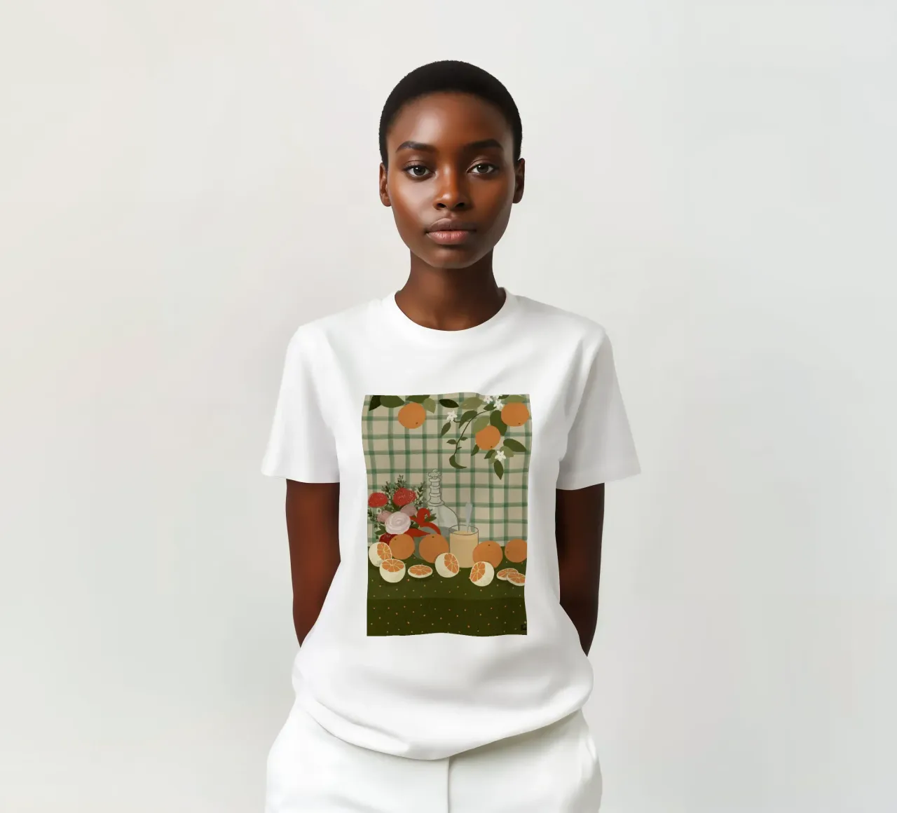 Still Life With Oranges t-shirt da Be Mart