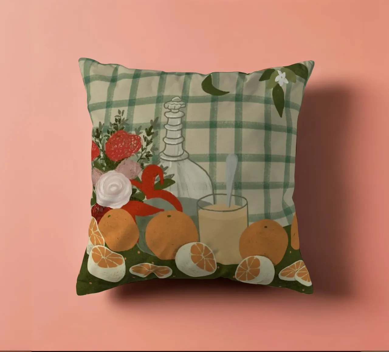 Still Life With Oranges cuscino da Be Mart