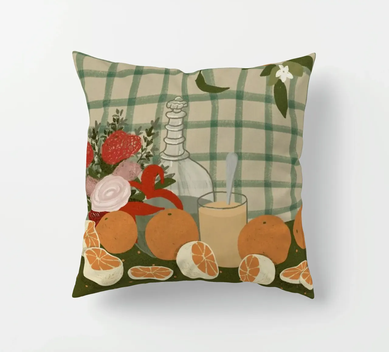 Still Life With Oranges cuscino da Be Mart