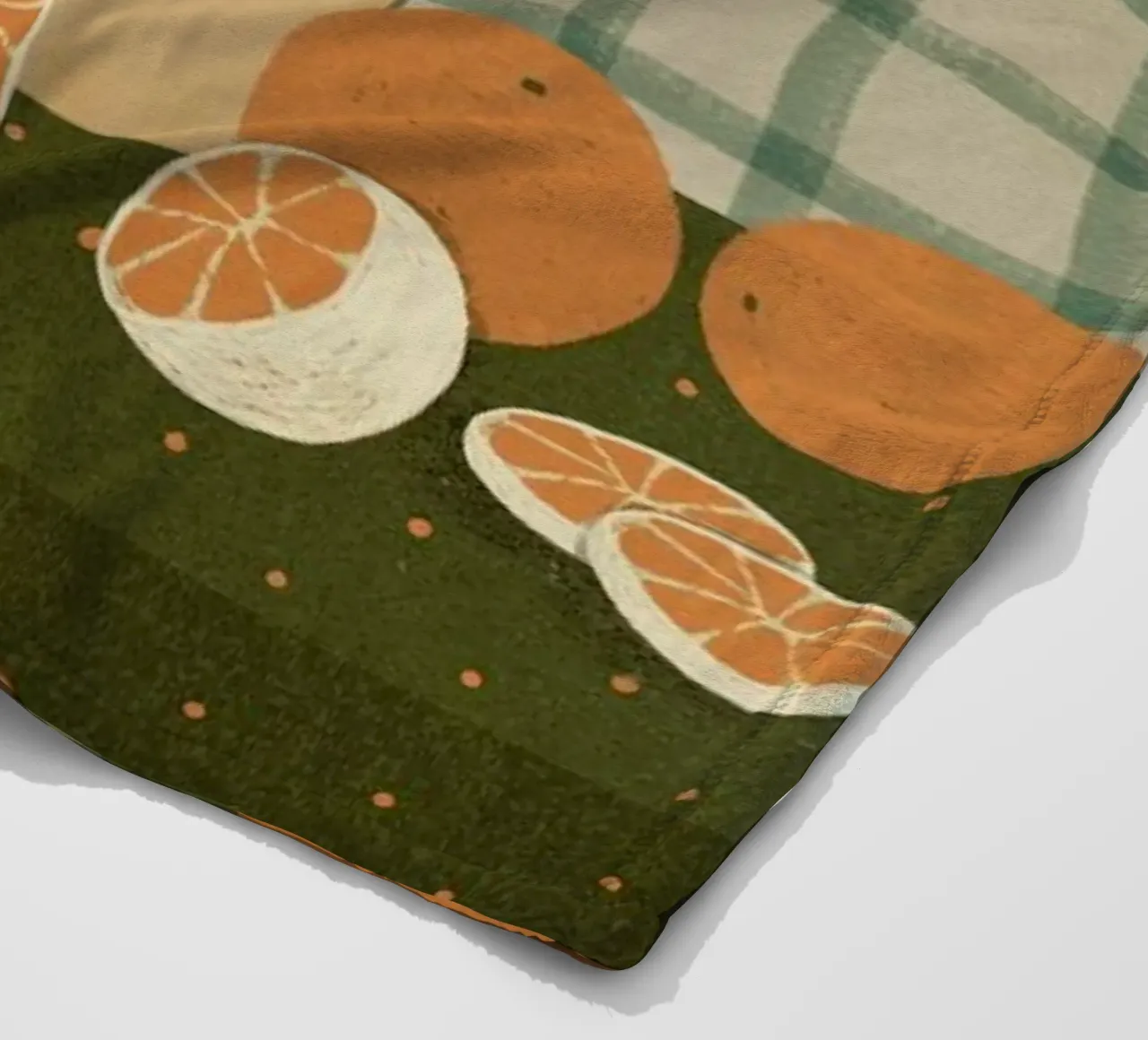 Still Life With Oranges coperta in pile da Be Mart