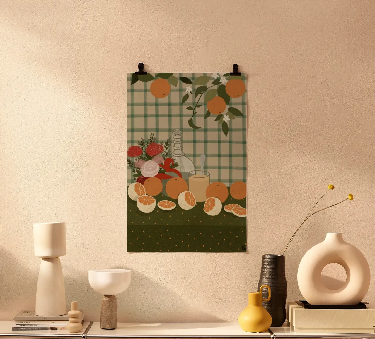 Still Life With Oranges carta hahnemühle da Be Mart