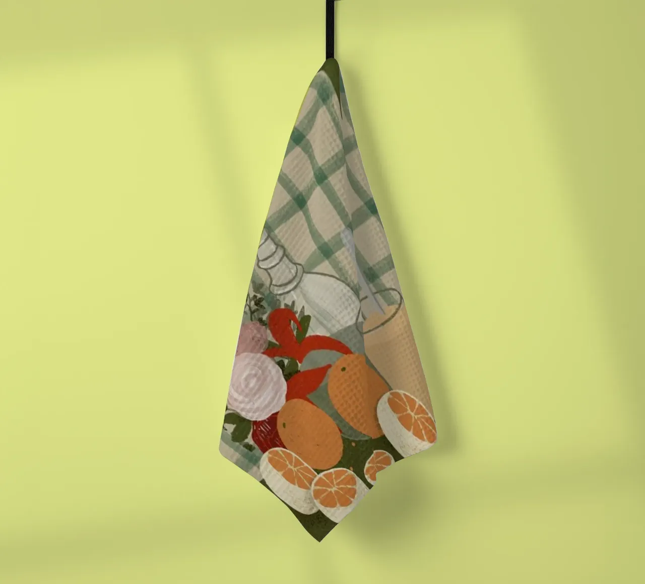 Still Life With Oranges tea towel by Be Mart