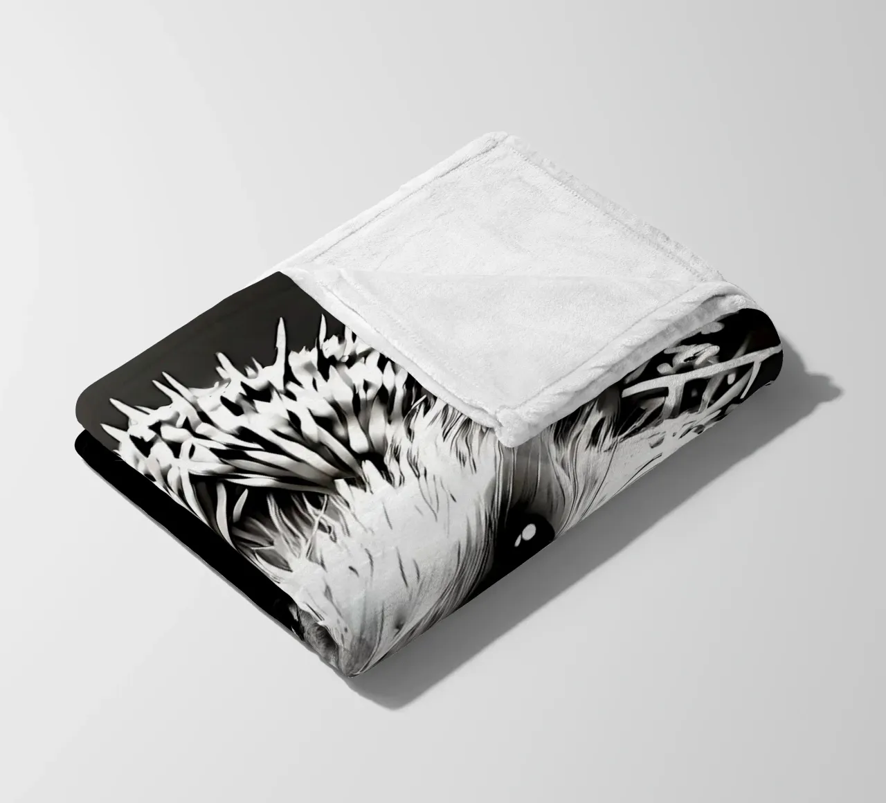 Stile_riccio_I_1 coperta in pile da Tierisch bunt by LK