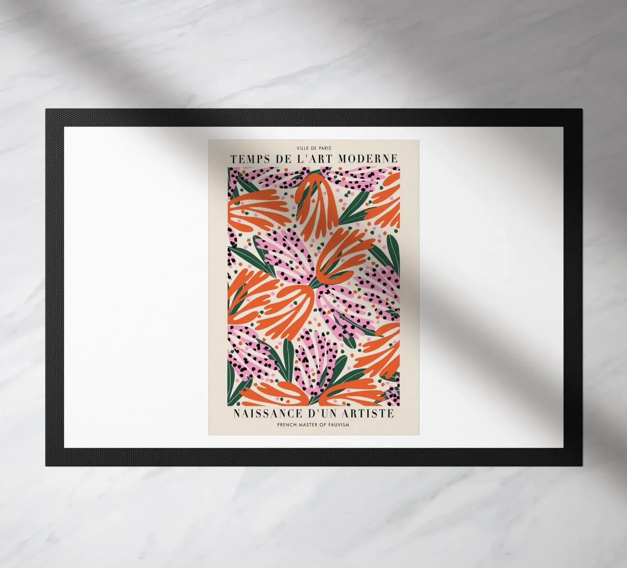 Bloementuin deurmat van Jose