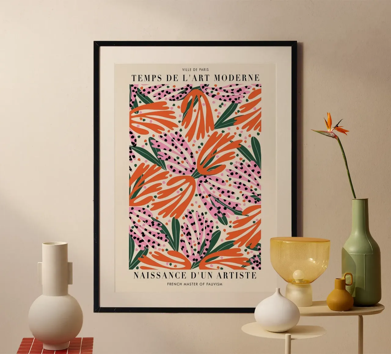 Bloementuin poster van Jose