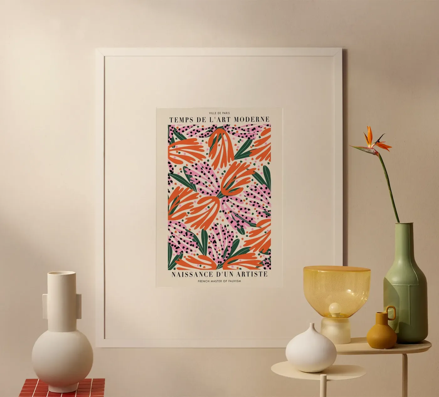Bloementuin poster van Jose