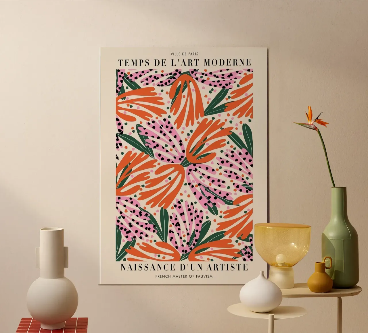 Bloementuin poster van Jose