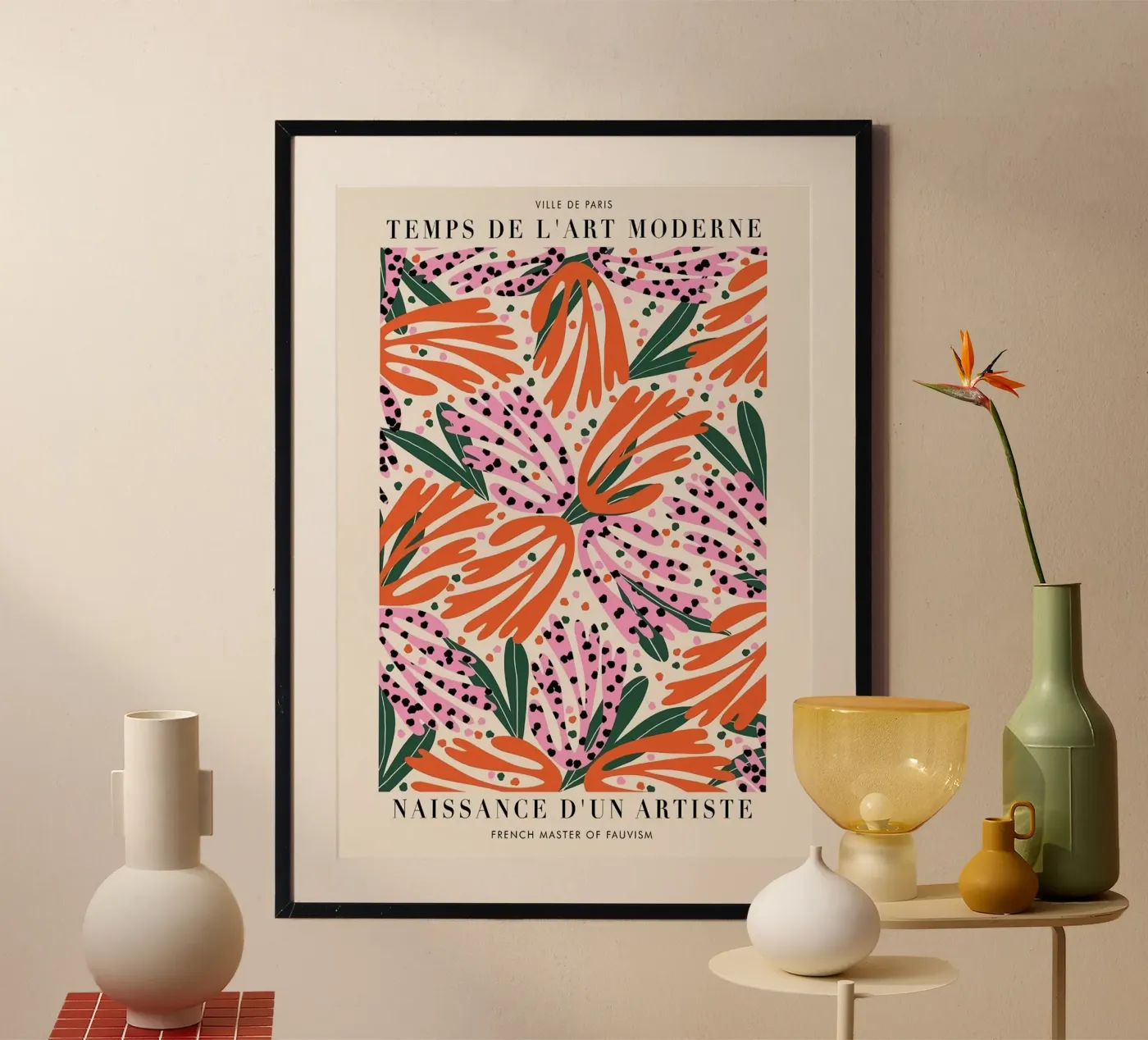 Bloementuin poster van Jose